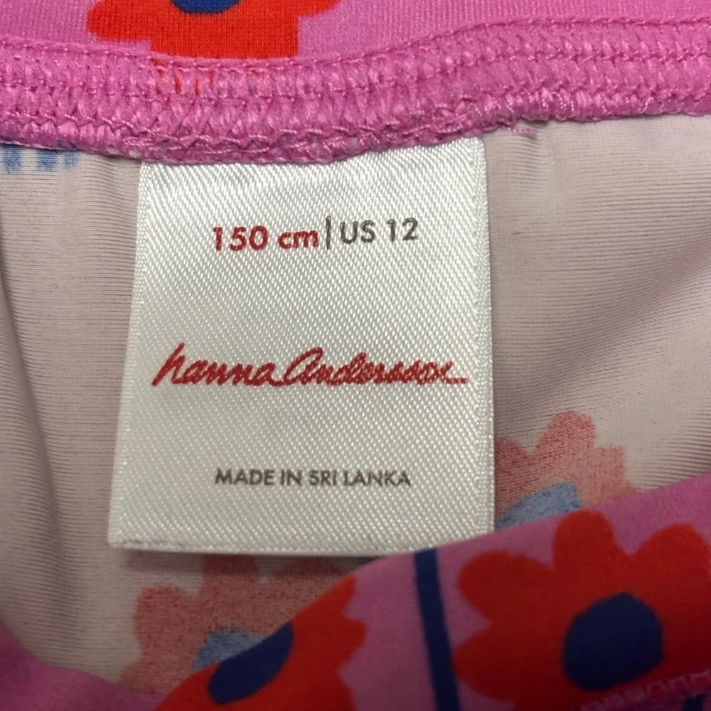 Hanna Andersson rashguard top, size 12